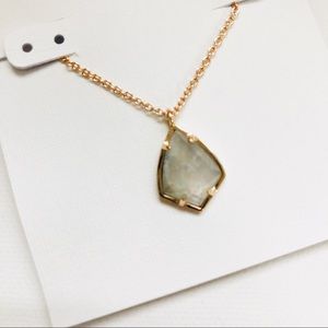 KENDRA SCOTT NEW Cory Pendant Necklace Rose Gold